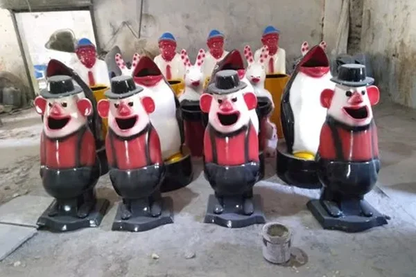 Fibre Reinforced Polymers Animal Dustbin